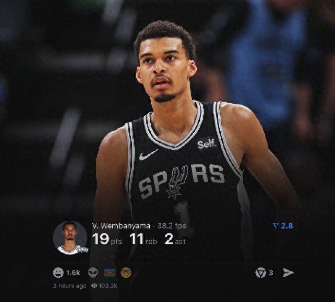 官网资讯-马刺四杀雷霆,叫嚣王朝为时尚早!文班暴露三个致命问题,难走远!